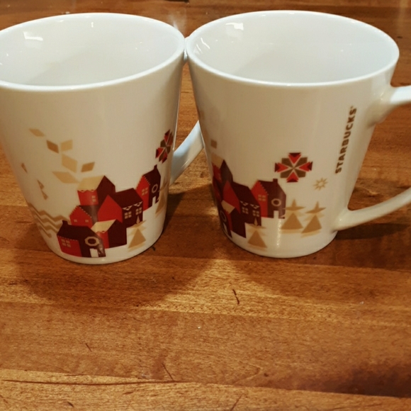 Starbucks Other - Winter Starbucks coffee cups